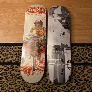 2 Deathwish 8.475 decks brand new